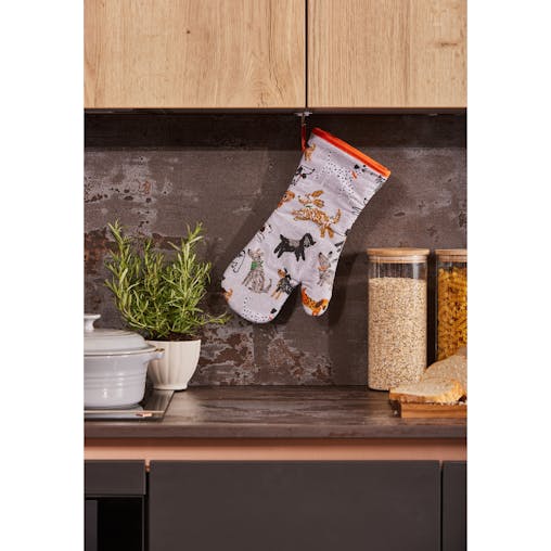 Ulster Weavers Gauntlet Oven Glove Dog Days | 37 x 20cm