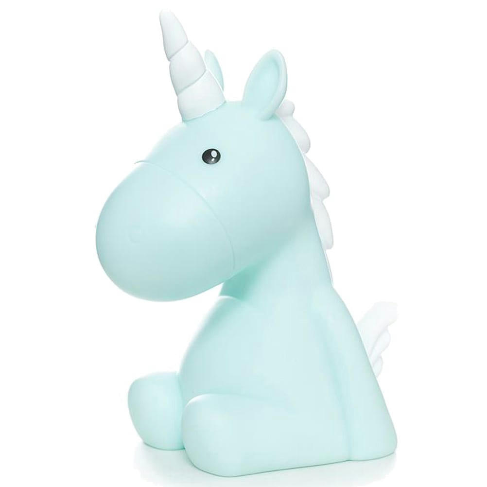 LICORNE - Veilleuse licorne LED bleue H17cm