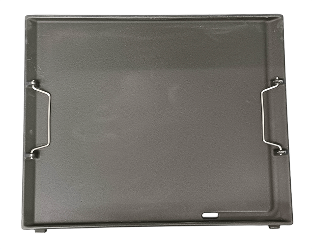 Pro Grill Matte Vitreous Enamel Cast Iron Hotplate - 400 x 485mm (15")