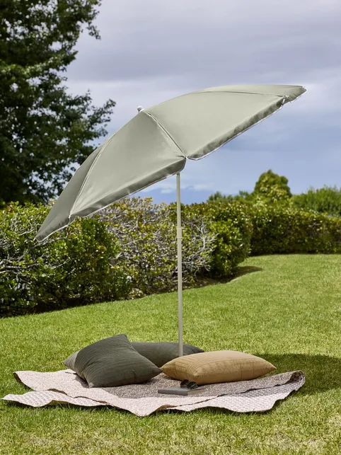 Strandparasol FINSE Ø180 assorteret