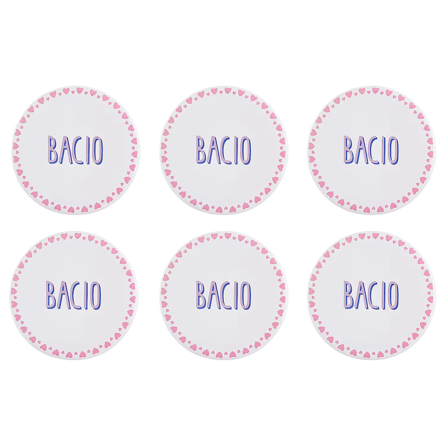 VACANZA Untersetzer Bacio 6er-Set