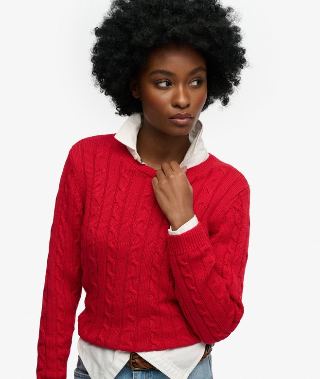 Essential Cable Knit Jumper