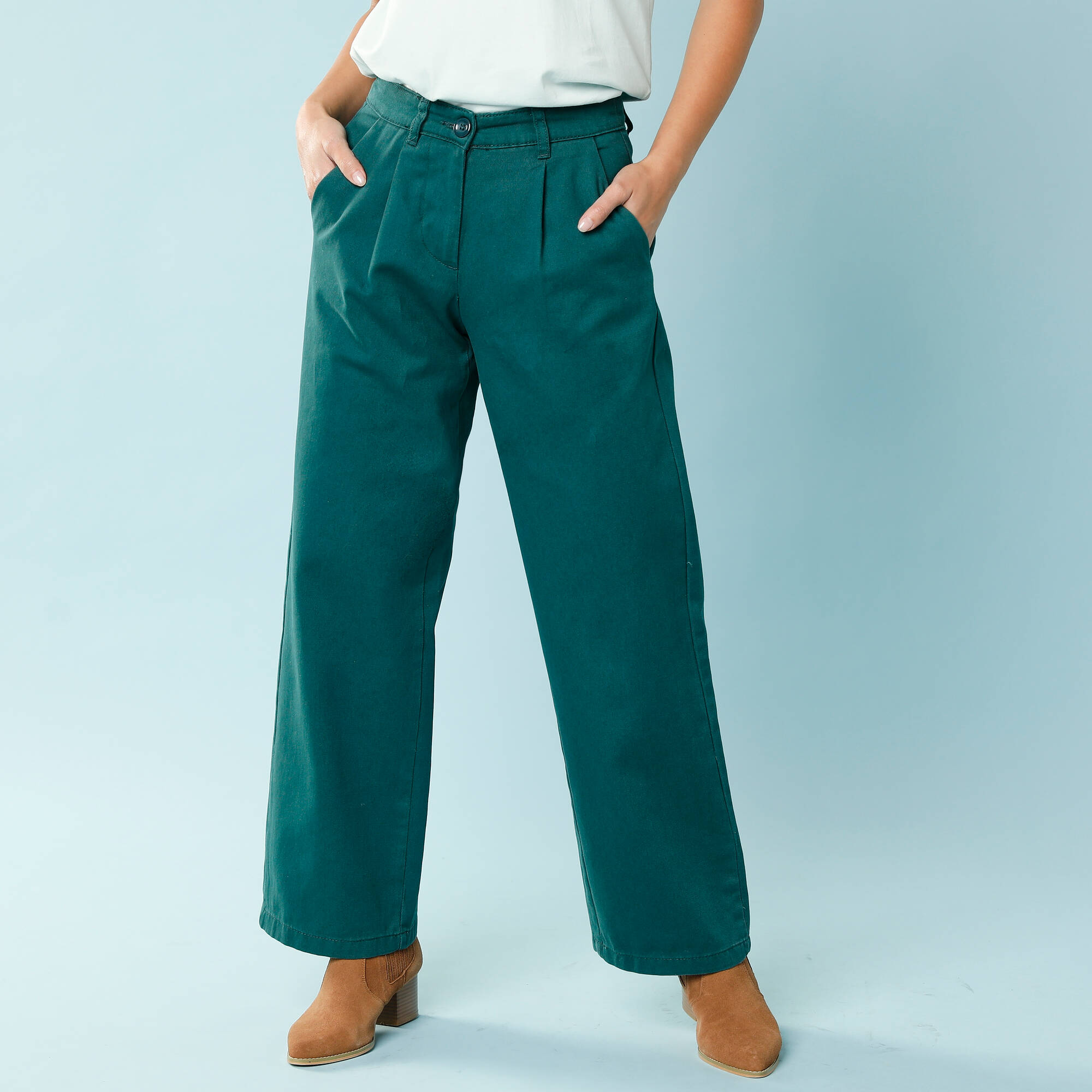 Pantalon coupe large, Spécial Petites