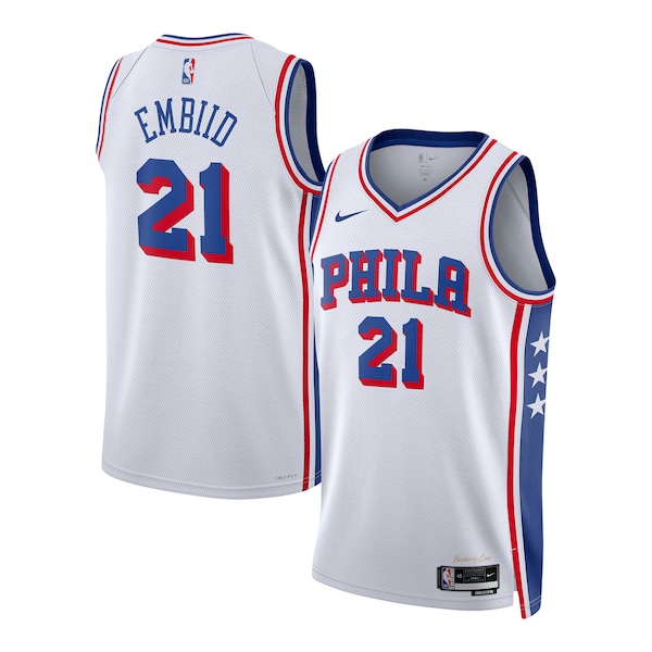 Joel Embiid Philadelphia 76ers Nike Unisex Swingman Jersey - Association Edition - White/Royal