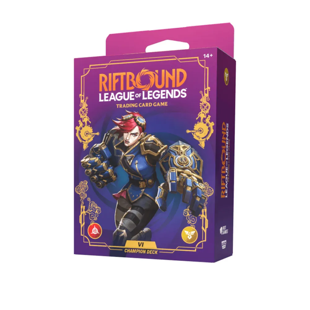 Wizards Of The Coast League of Legends-Champion Deck VI trading cards