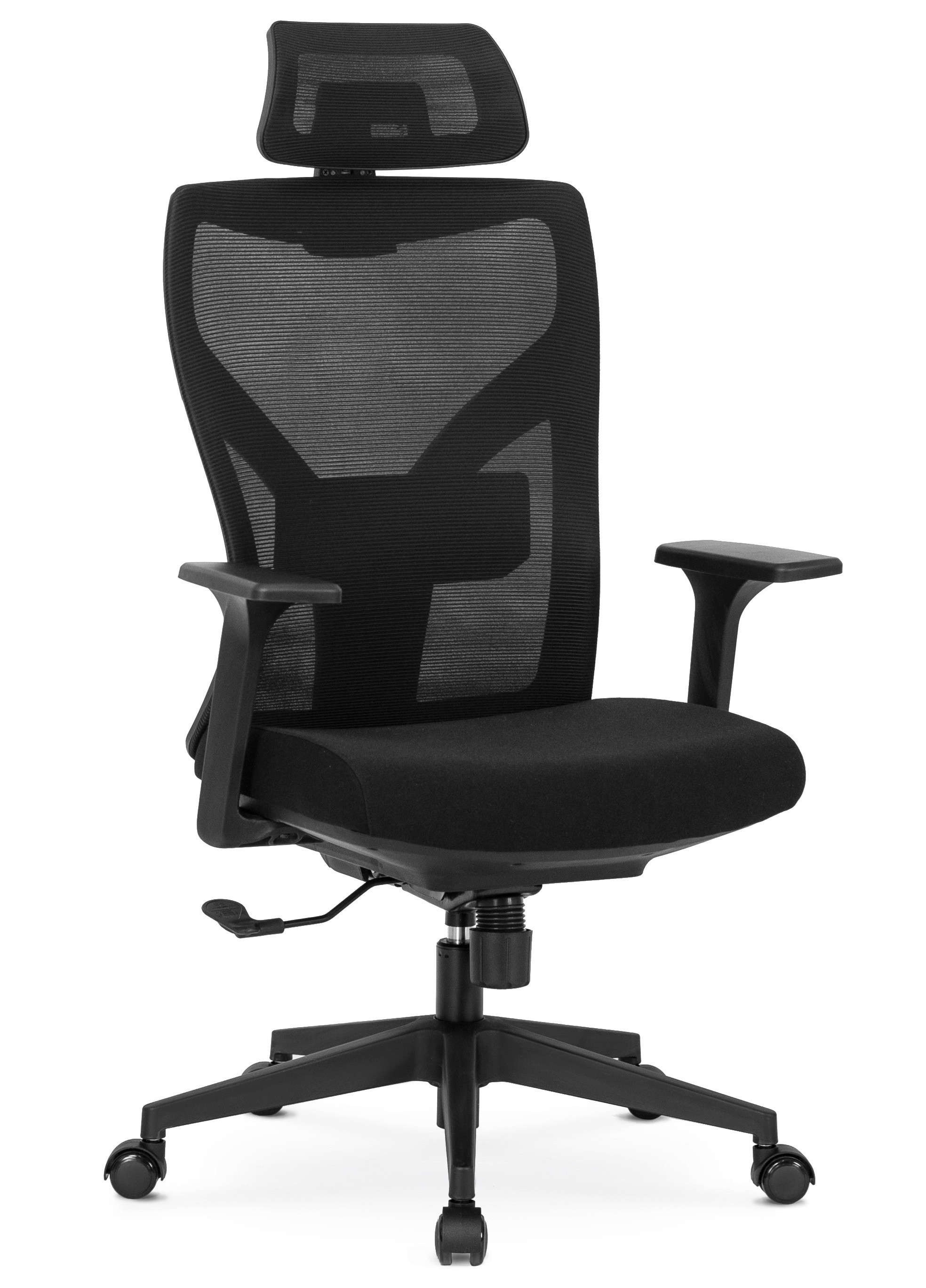 Krzesło Obrotowe Biurowe Fotel Ergonomiczny Obrotowy Biały Czarny FLEX