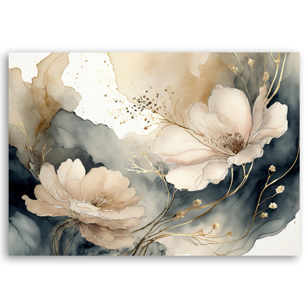 Feeby Obraz na płótnie, Roślinna abstrakcja botaniczna 60x40