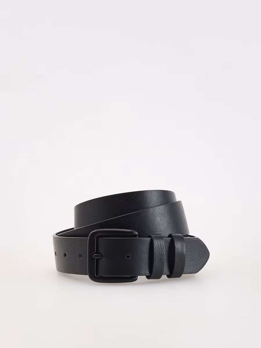 Faux Leather Belt