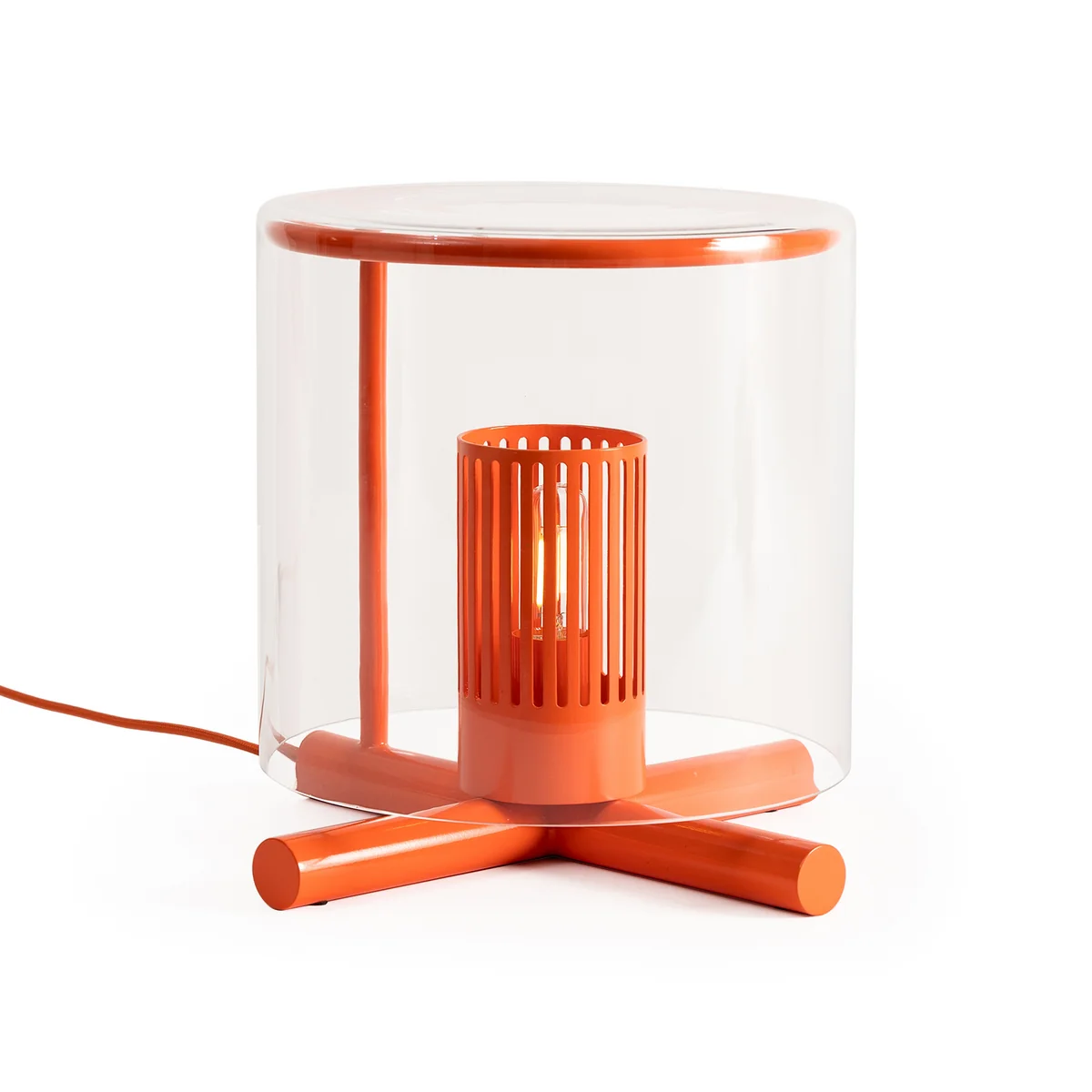 Design House Stockholm - Fireplace Tischleuchte, orange