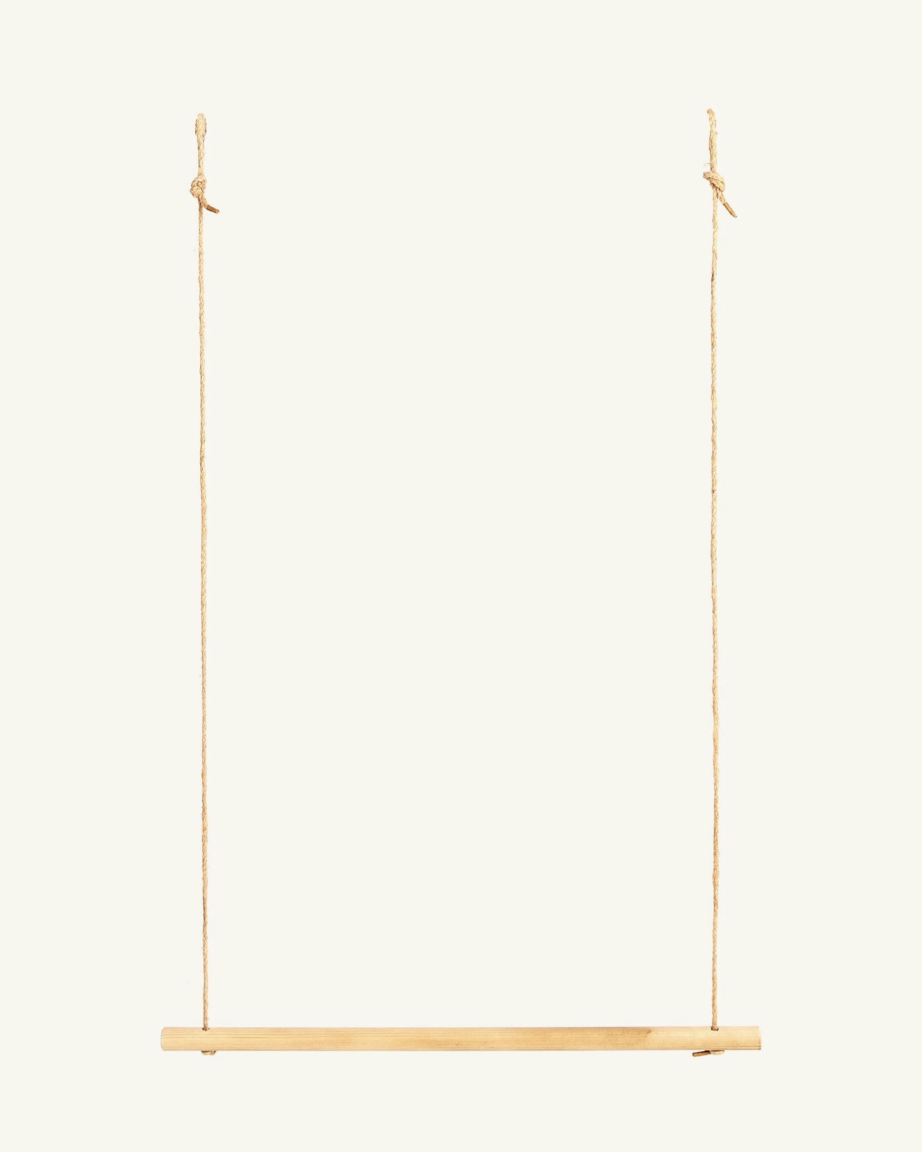 IZAL - Porte-manteau en bois de couleur beige 120 cm