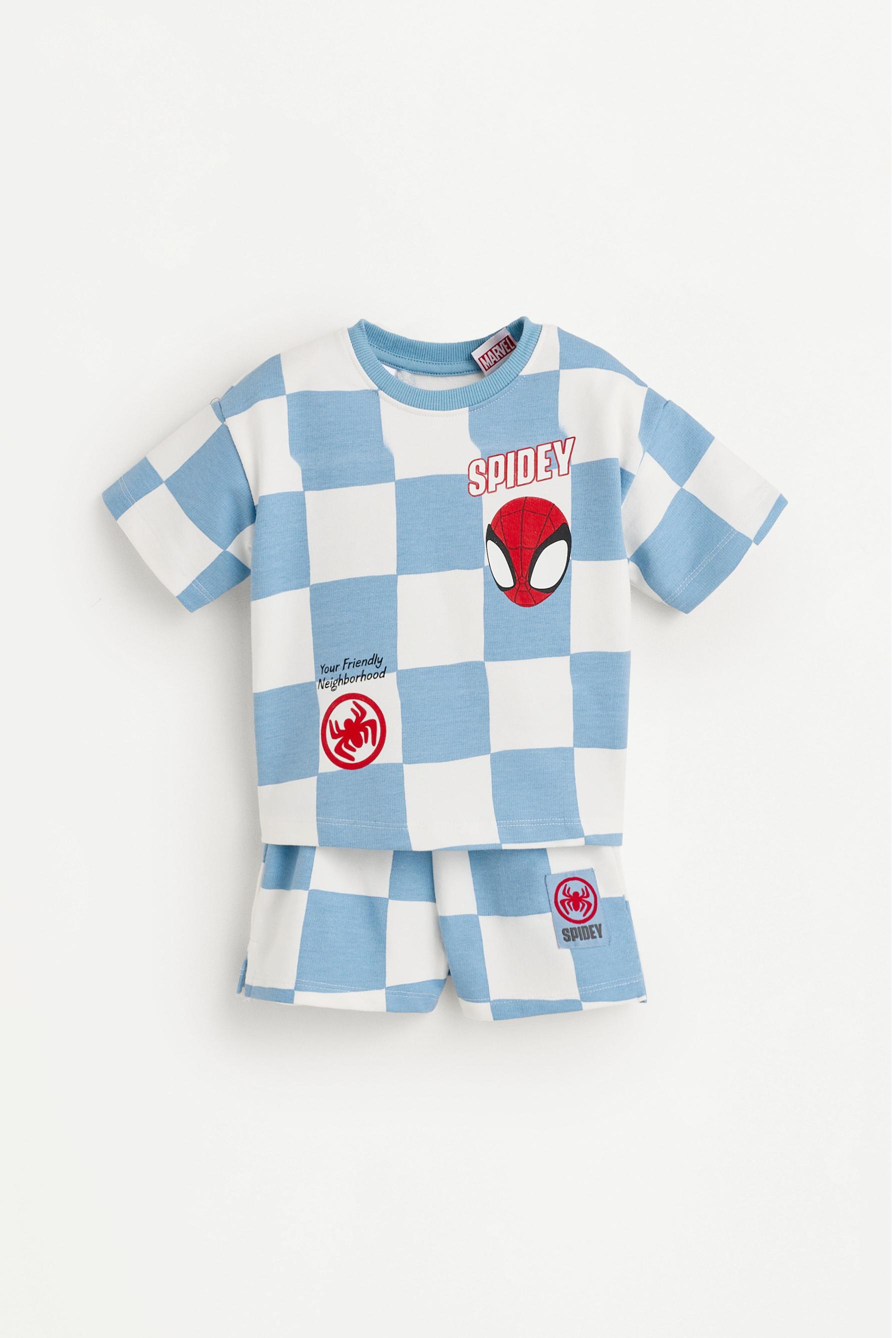 Set Spidey ©Marvel camiseta y bermuda