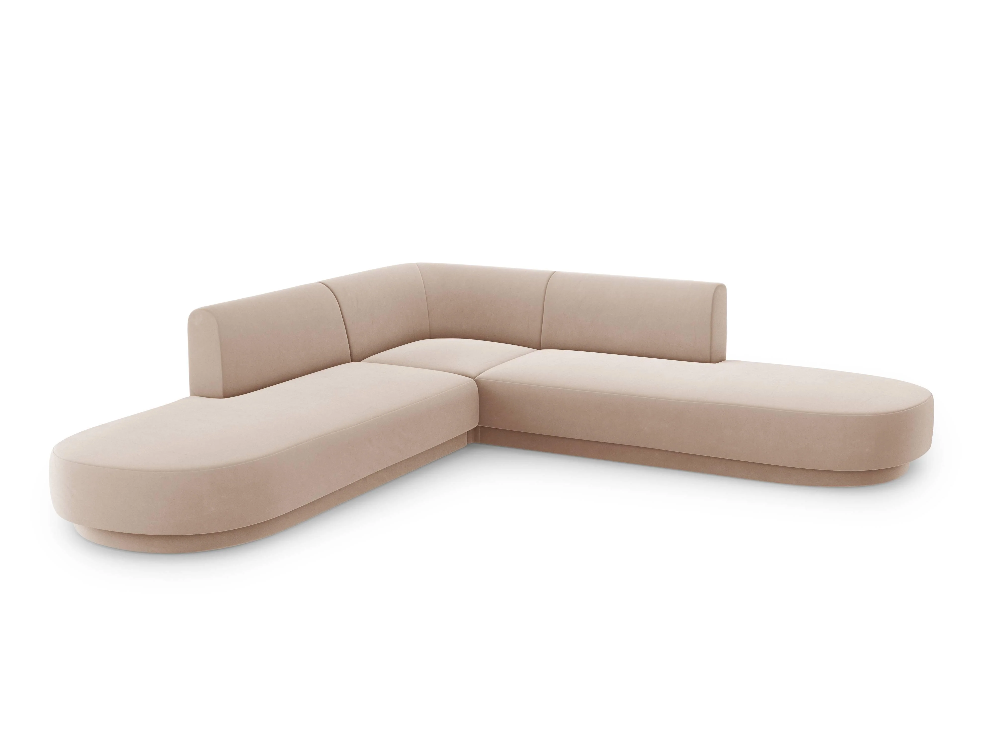 5-zits hoekbank Miley velvet