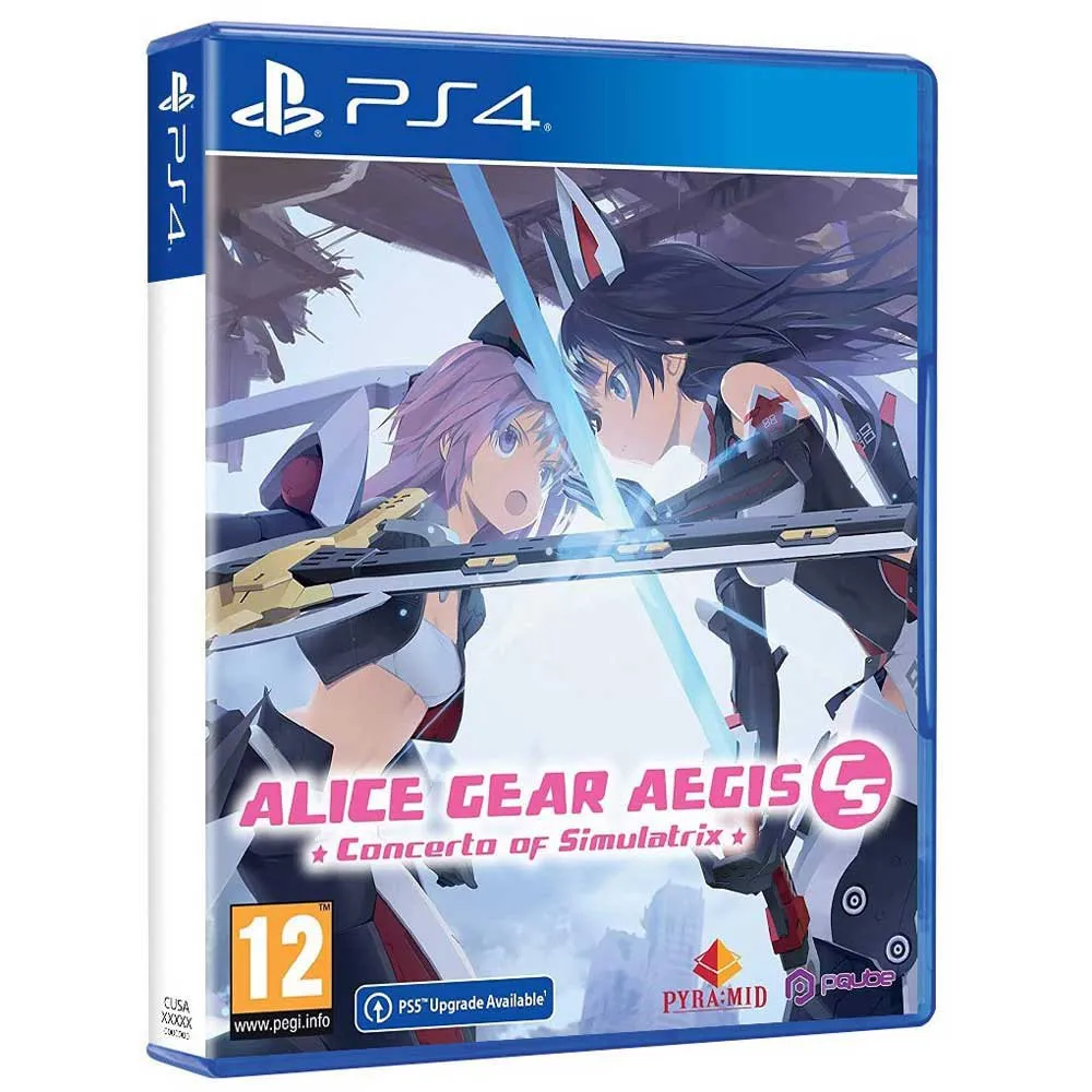 Playstation PS4 Alice Gear Aegis CS Concerto of Simulatrix