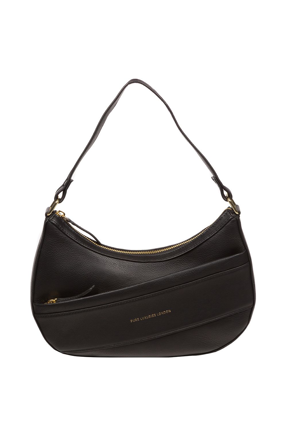 Pure Luxuries London Emma' Nappa Leather Grab Bag
