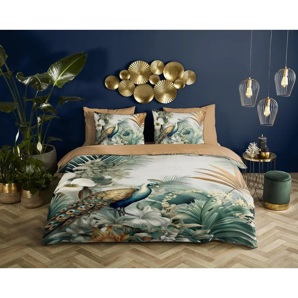 Descanso Pauw Dekbedovertrek Multi-1-persoons (140 x 200/220 cm)