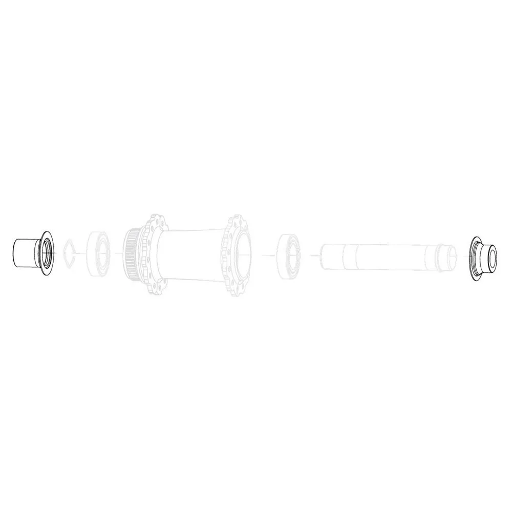 Zipp End Caps For Cognition Disc Rear Hubs Shimano