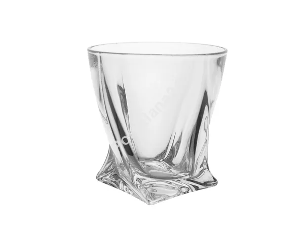 Kpl. szklanek do whisky 0,34 L (6szt)   karafka 0,85L (1szt) Bohemia - QUADRO 4SB.QU.633620