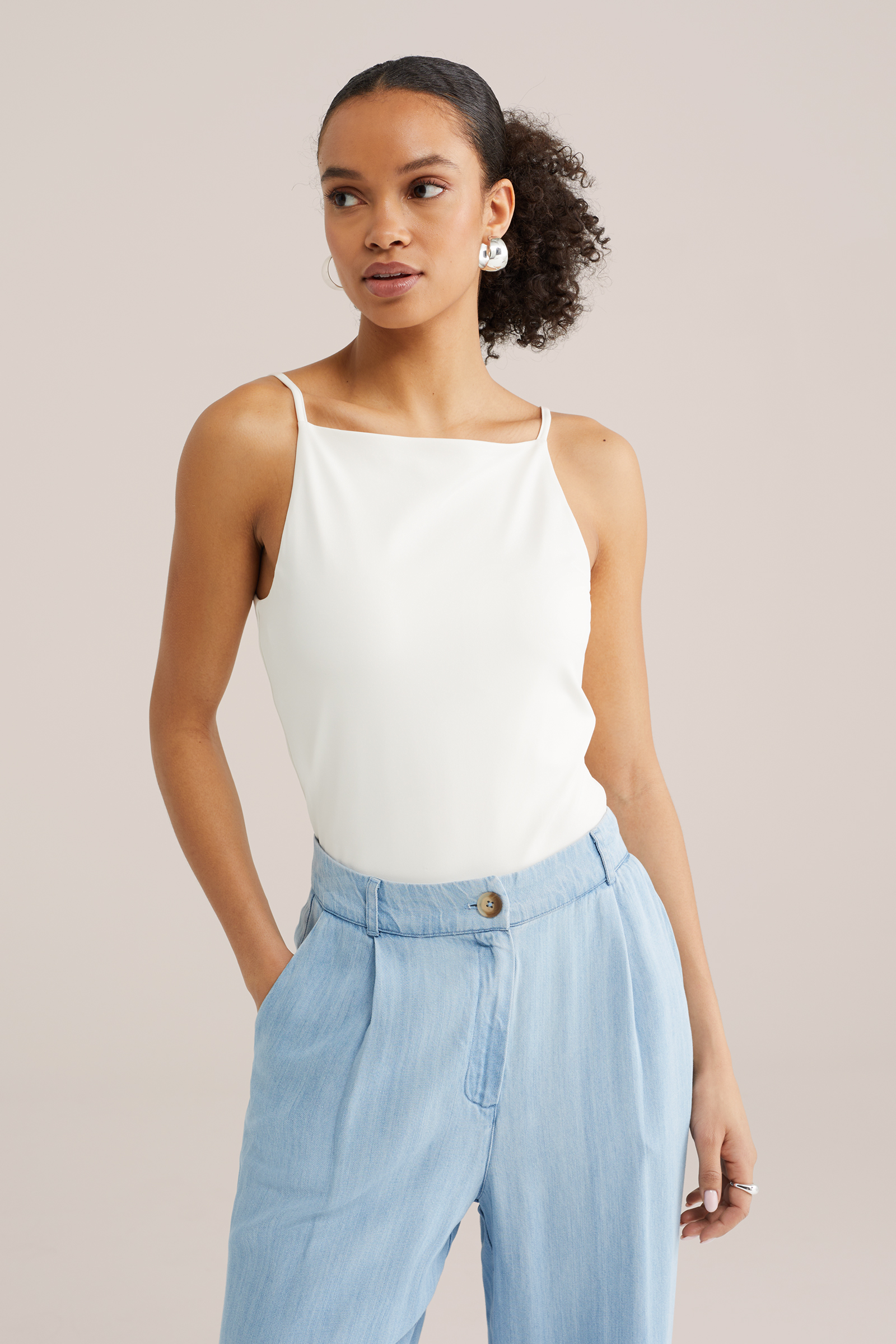 Dames second skin singlet