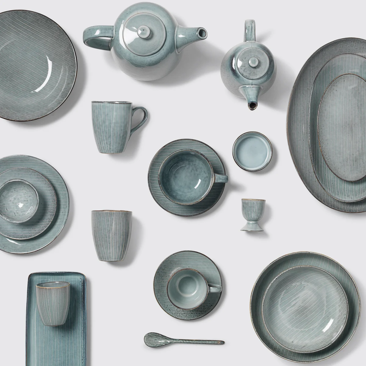 Broste Copenhagen - Nordic Sea Krug, soft blue