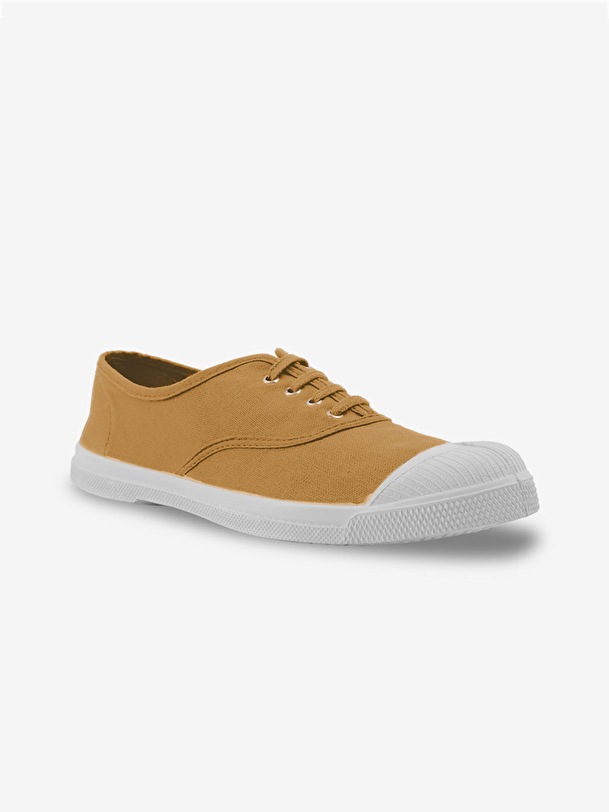Tennis lacets homme camel