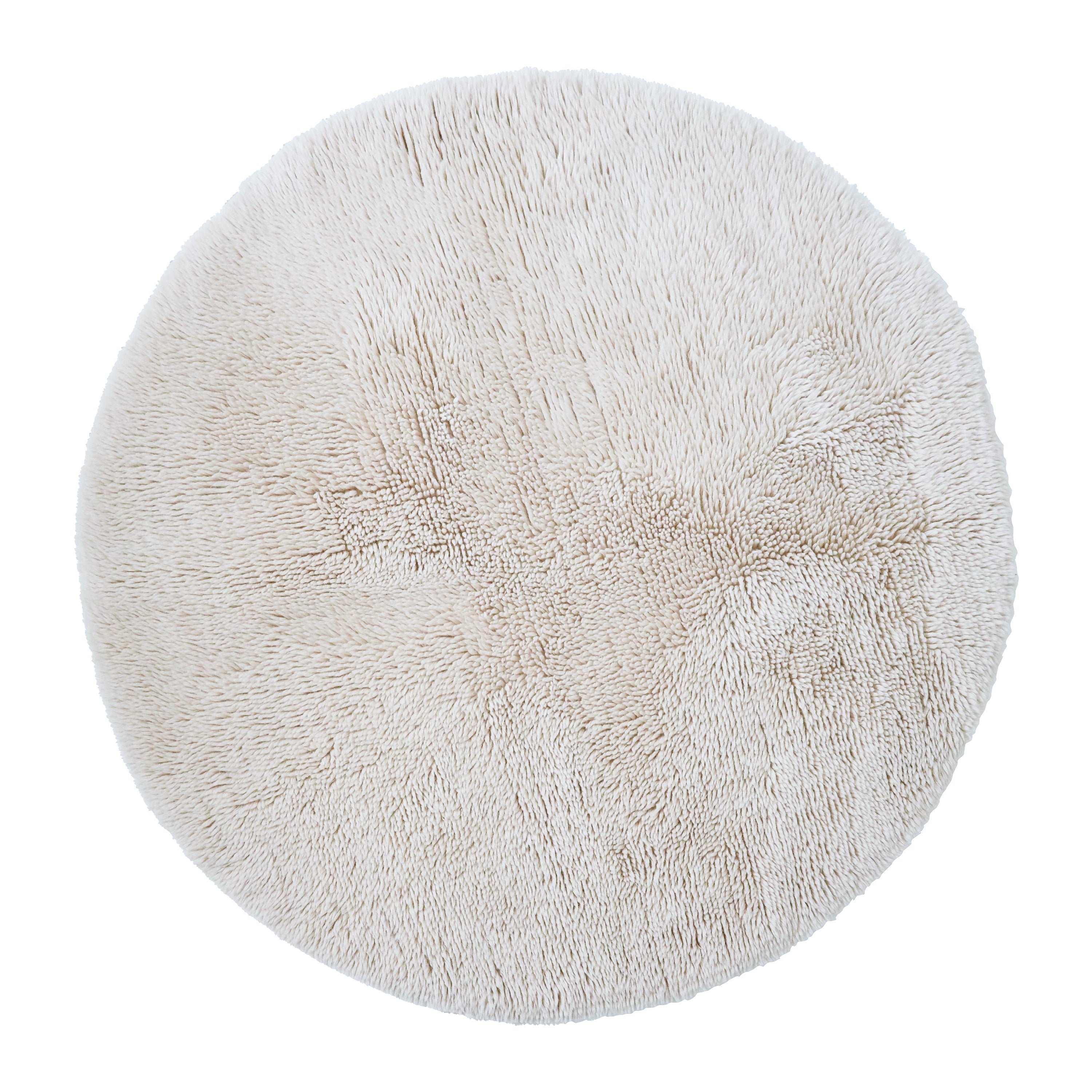 by fonQ Fuzz Vloerkleed Ø 200 cm - Off-White