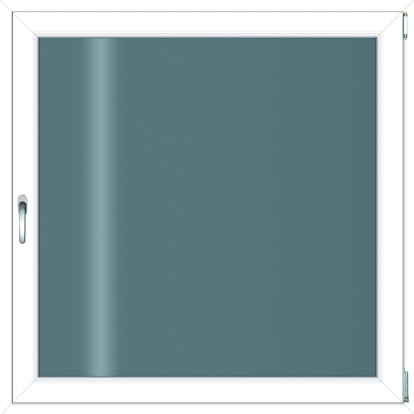 Wohnraumfenster, BxH: 100 x 100 cm, Klarglas