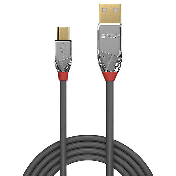 Câble USB 2.0 - Mini USB B mâle C 5 m LINDY