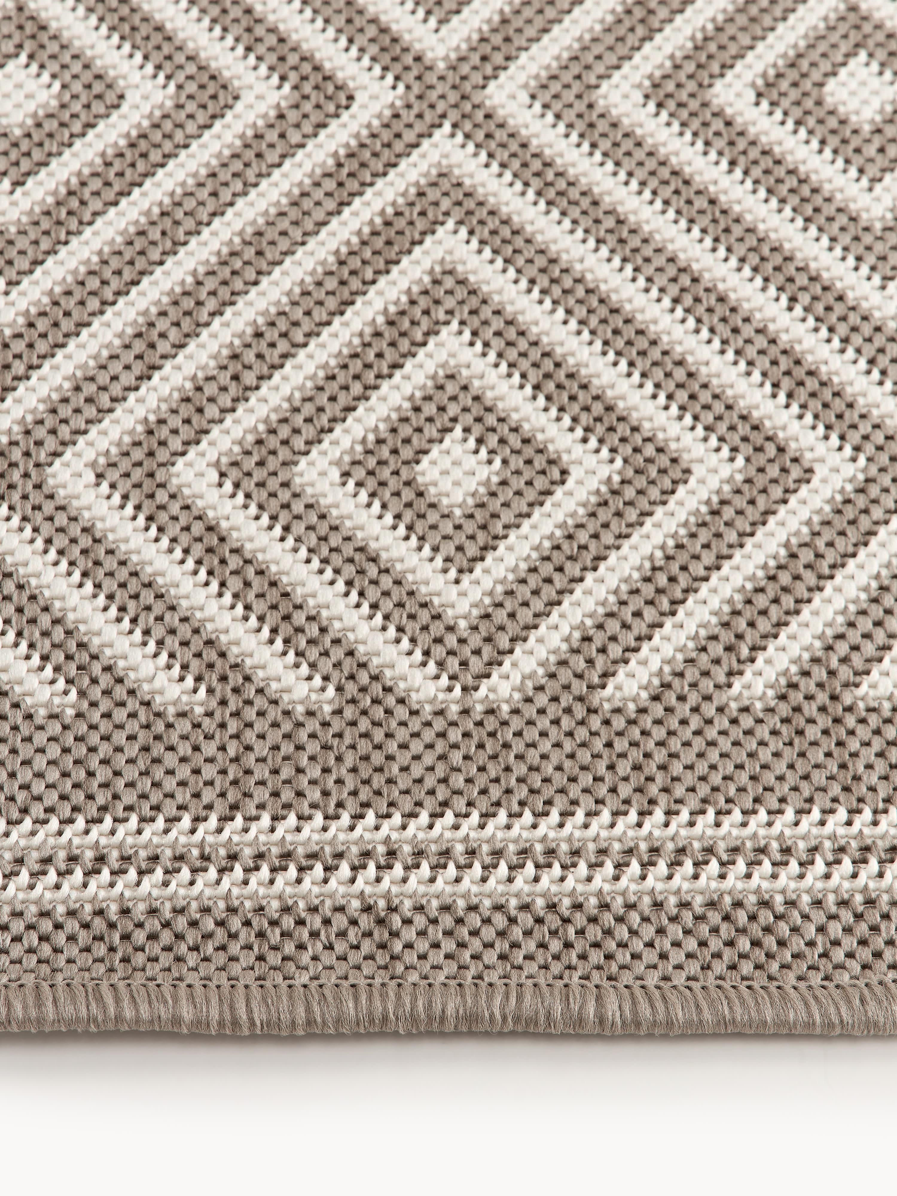 Outdoor-Läufer Reddy mit Rautenmuster