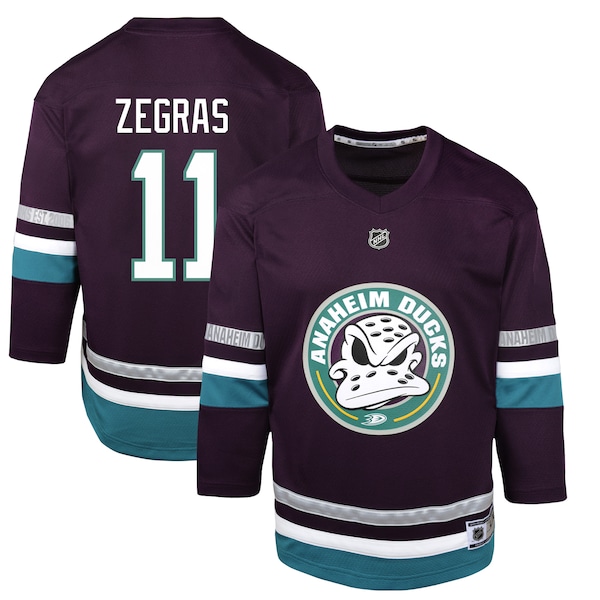 Trevor Zegras Anaheim Ducks Preschool 30th Anniversary Replica Player Jersey – Purple