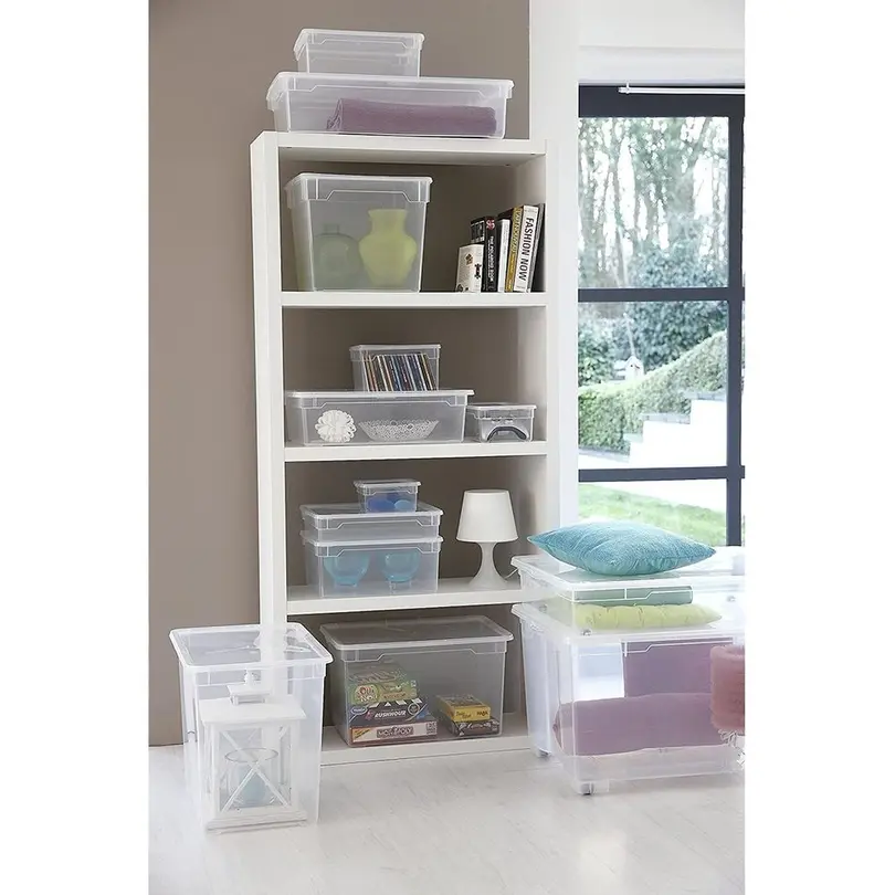 Aufbewahrungsbox 5er-Set CLEAR