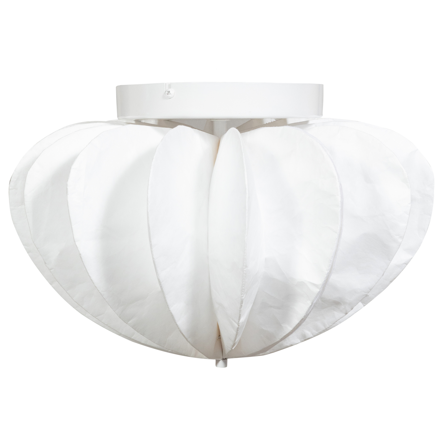 WOOOD plafondlamp Dalia - Papier - Wit - 28xØ40 cm