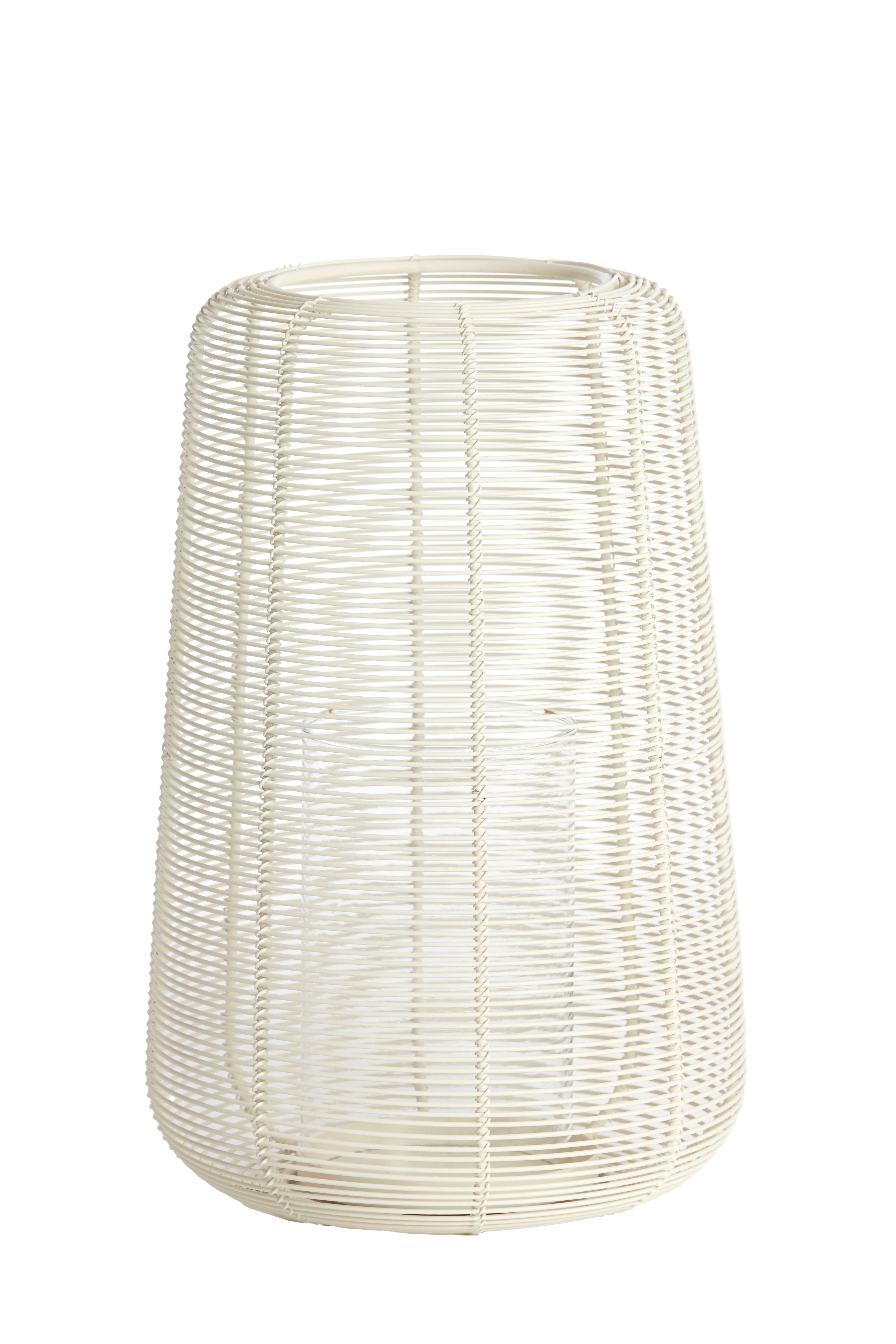 Light & Living windlicht ADETA - Ø19.5x30cm - wit