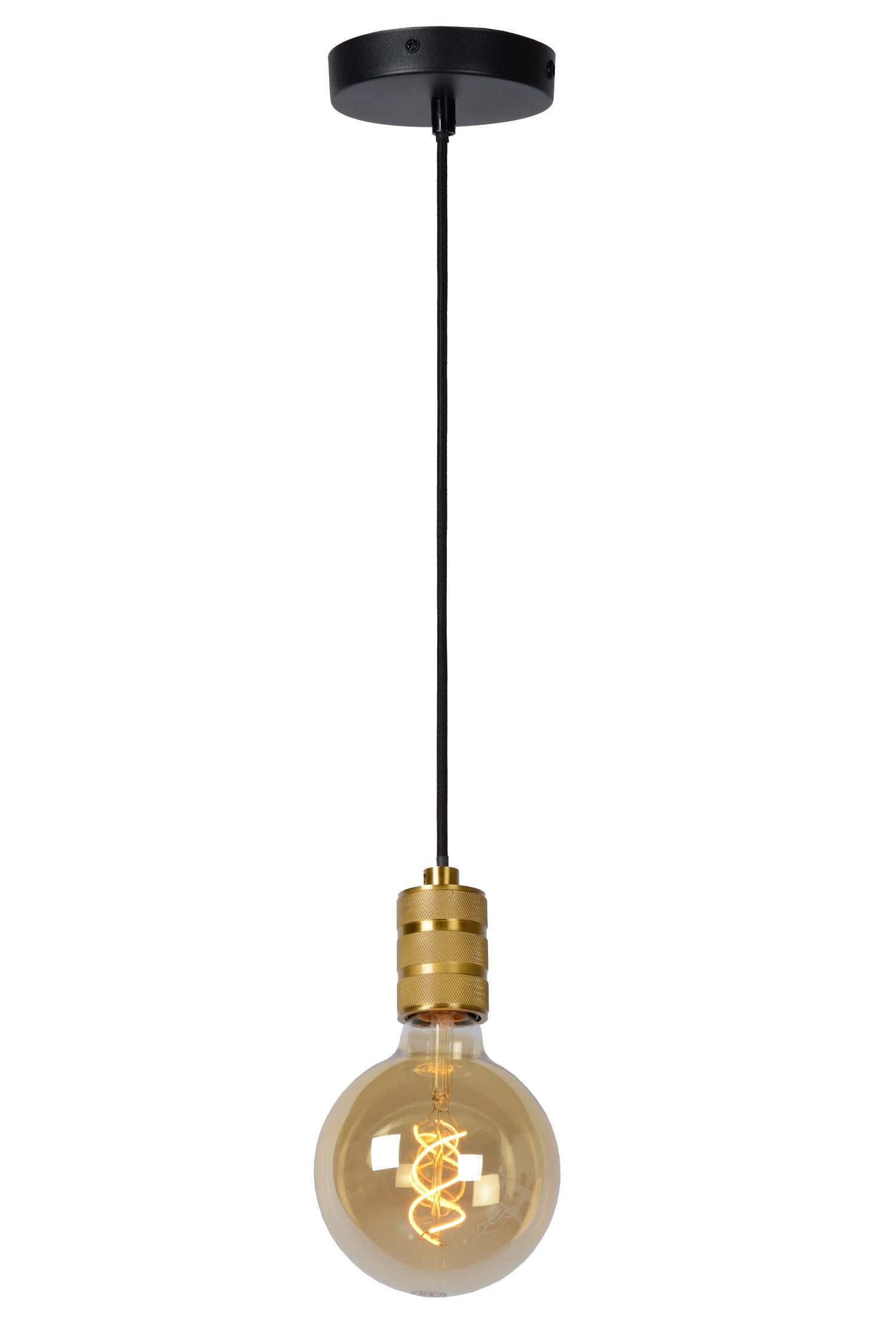 Lucide JOVA Hanglamp - Mat Goud   Messing