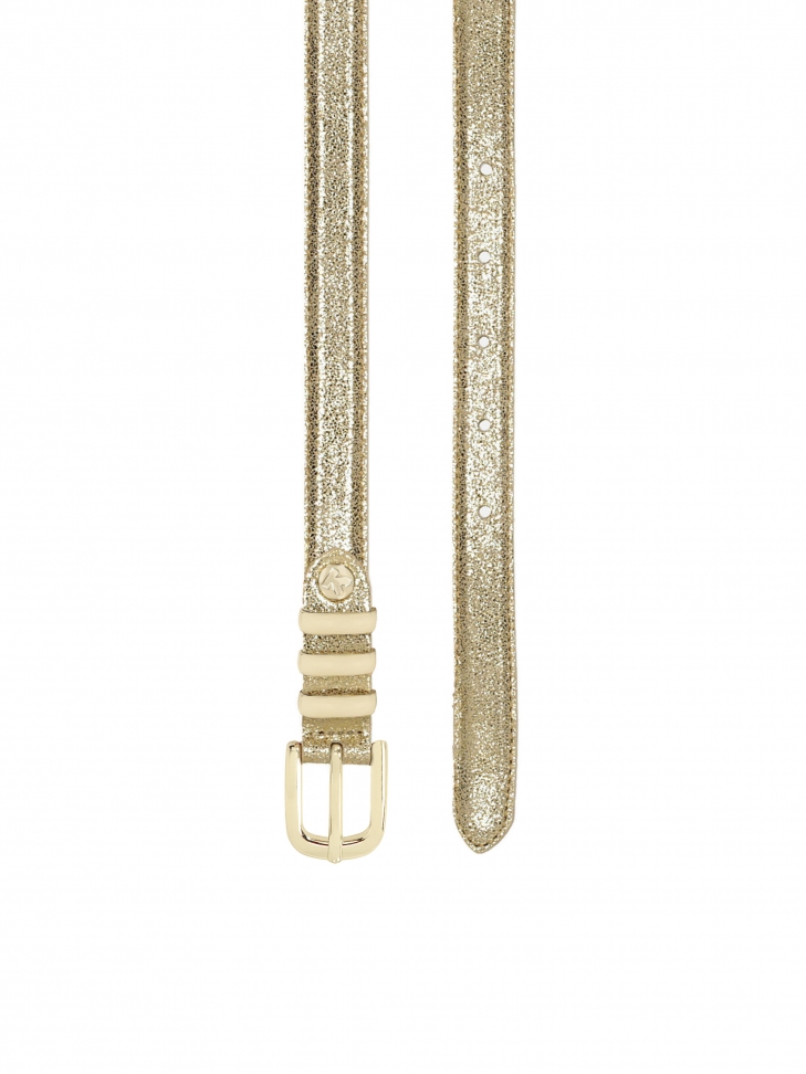 Ladies' golden belt
