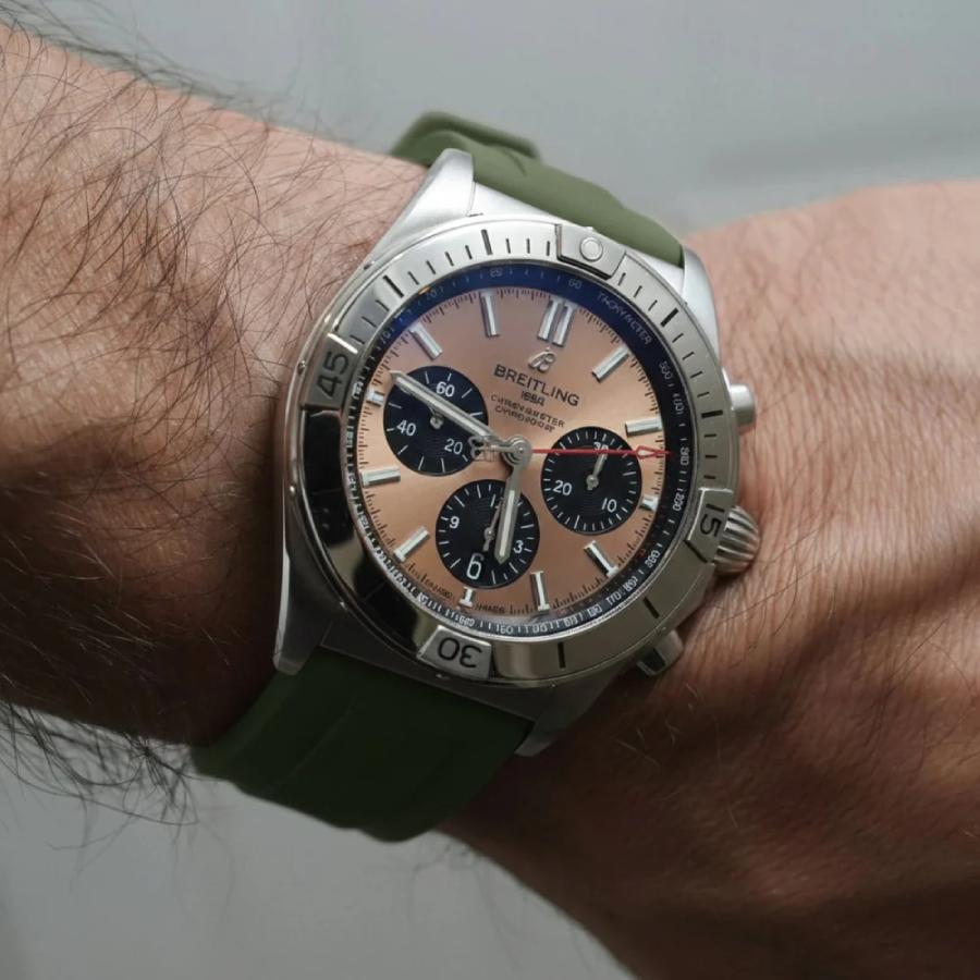 Breitling – Chronomat –  Rubber Strap – Green