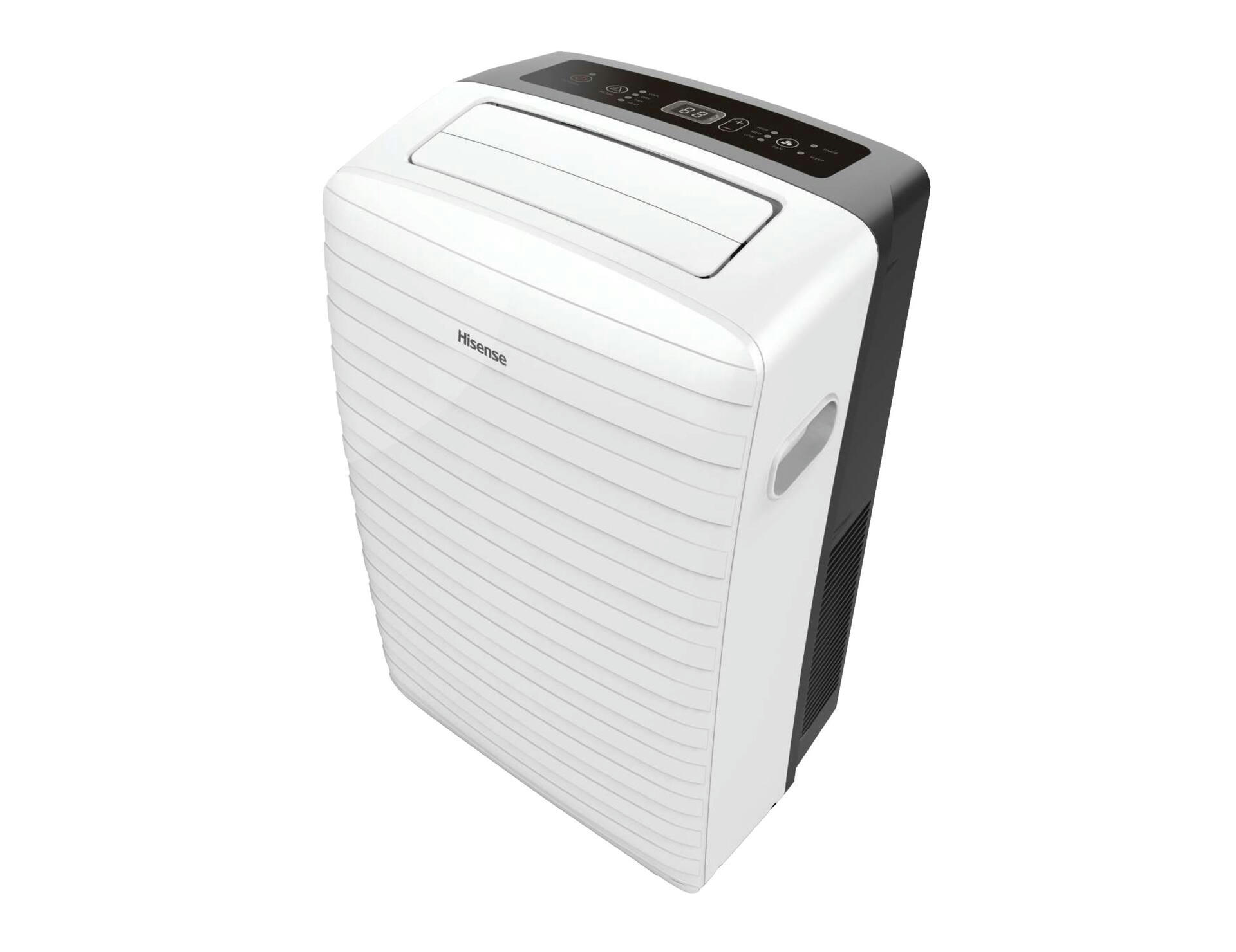 Hisense Quiet Portable Air Conditioner/AC, 3-Speed, 6,000-BTU, White
