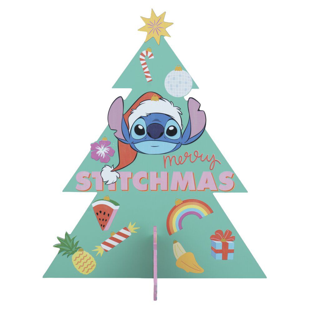 Sapin décoratif Disney Stitch à poser H50 cm