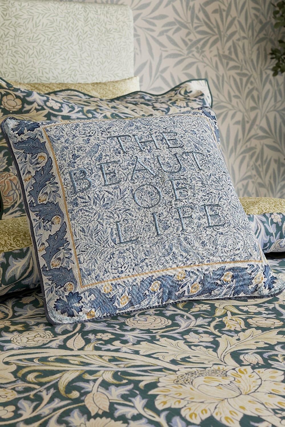Morris & Co Trent' Cotton Cushion