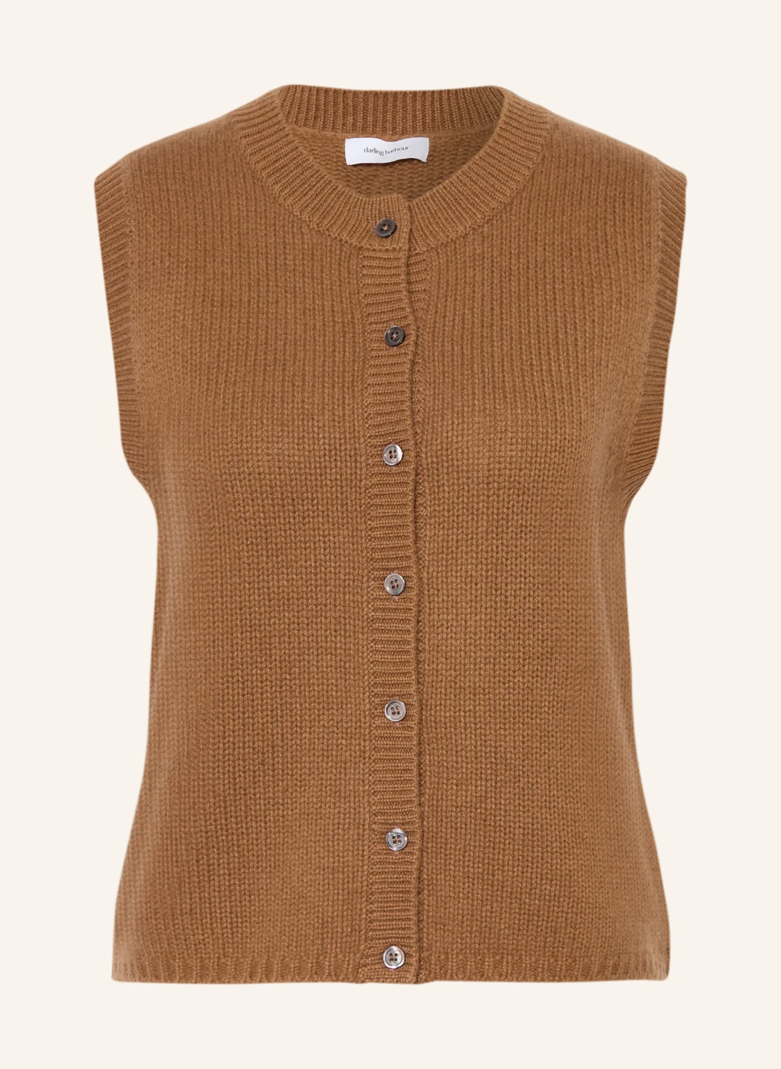 darling harbour Strickweste aus Cashmere