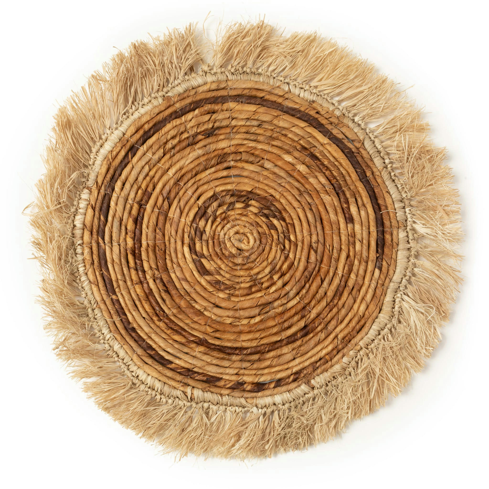 BANANA RAFFIA - Set de table en feuille de bananier et raphia naturel