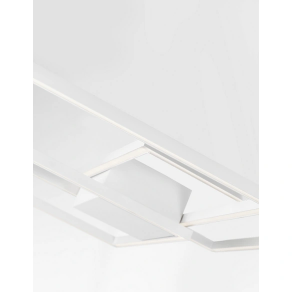 Deckenleuchte »Bilbao«, LED, 42 W, Höhe: 8,5 cm, weiß