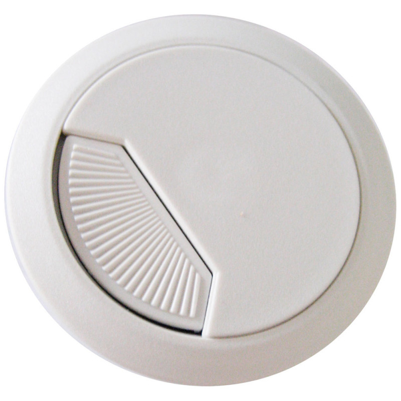 Passe-câble Ø 60 mm blanc TEKNIBOX