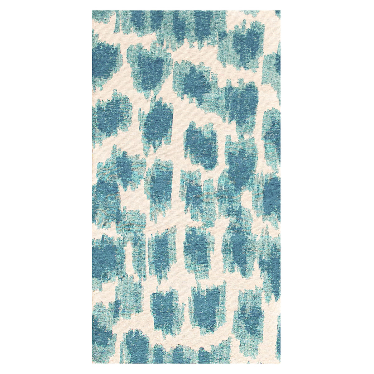 Lola&Moi vloerkleed Summer Blue - blauw - 80x150cm