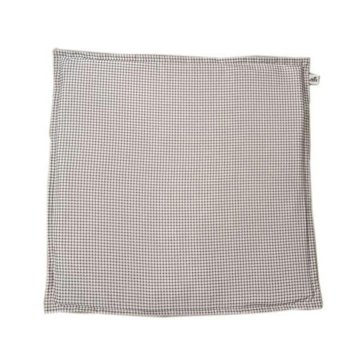 - Coussin rectangulaire coton imprimé Blanc
