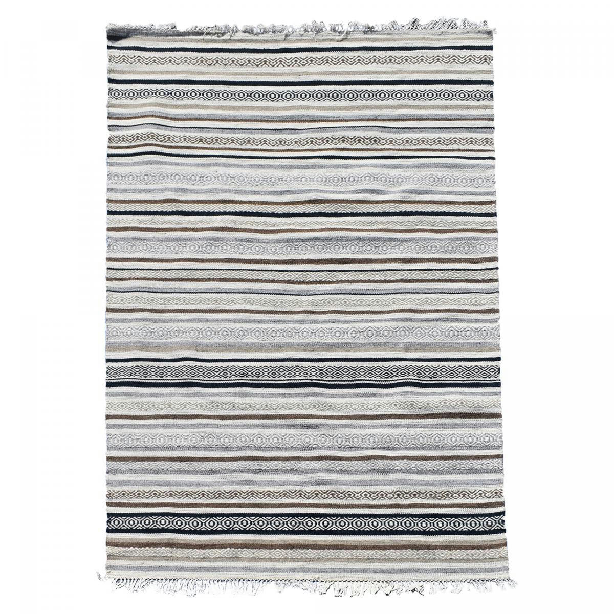 KM LALALO - Tapis kilim beige 160x230