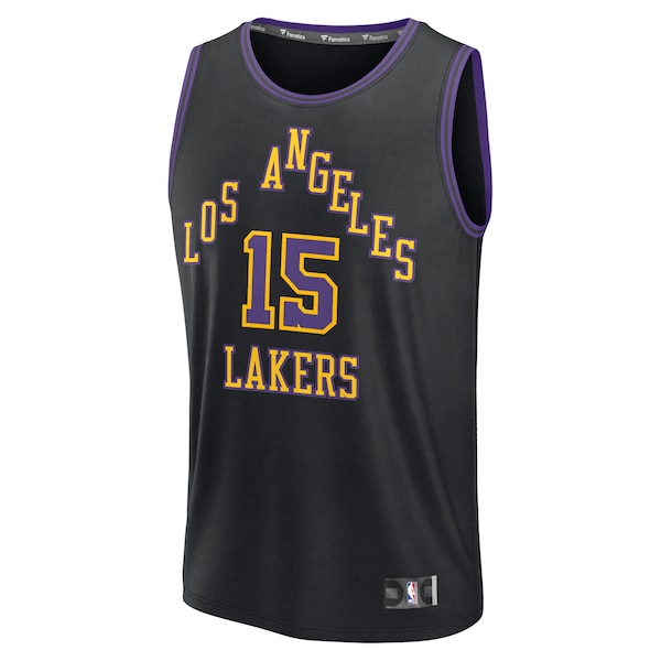 Austin Reaves Los Angeles Lakers  Youth 2025/26 City Edition Fast Break Jersey - Black