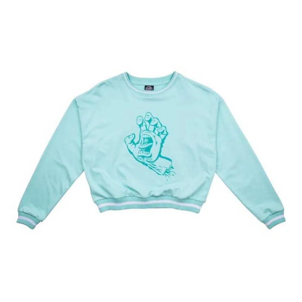 Santa Cruz Crew screaming hand outline sweatshirt