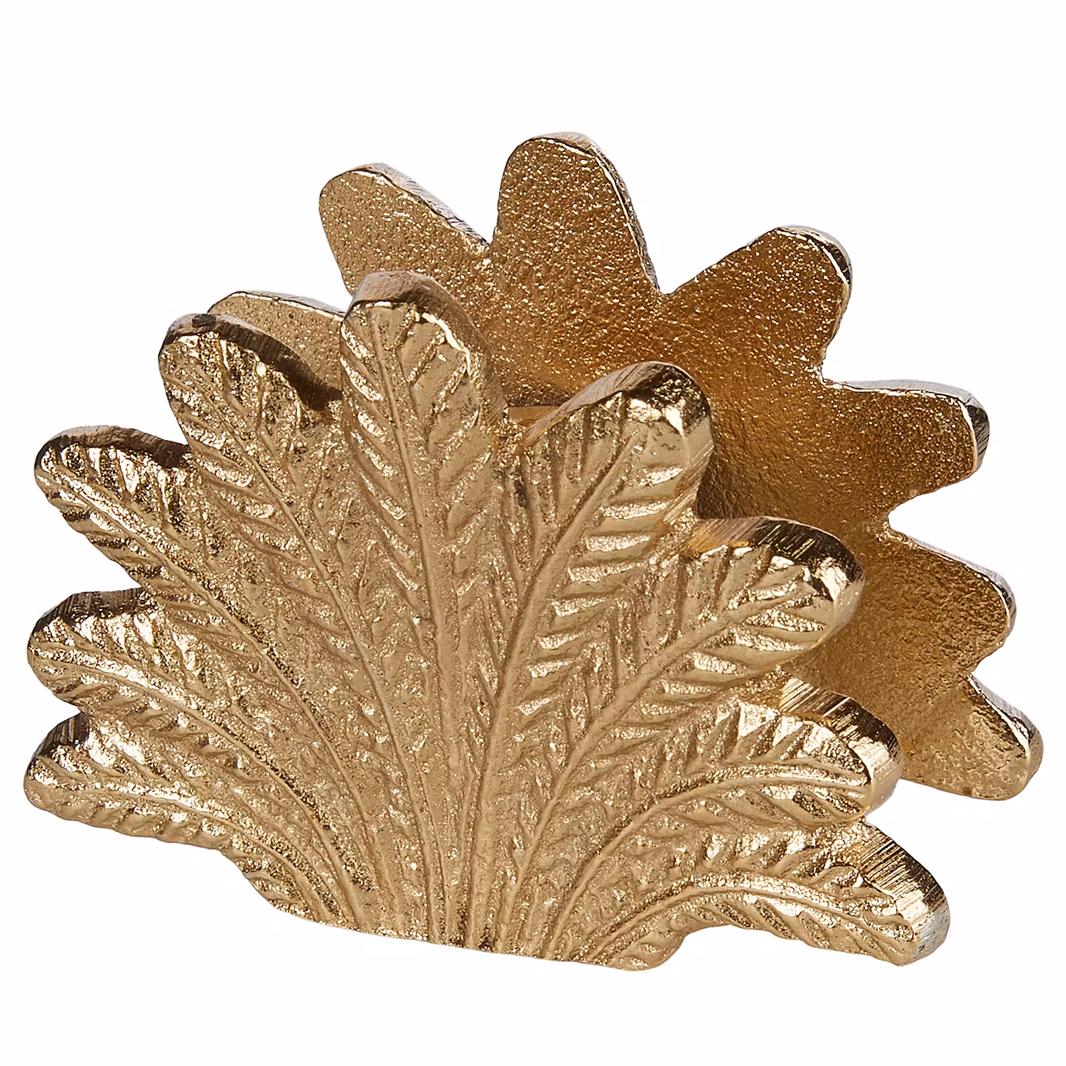 GOLDEN NATURE Kerzenhalter Palmkrone