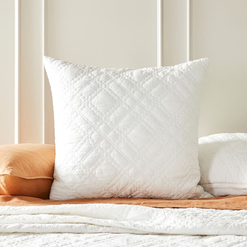 Madelyn Quilted White Coverlet Separates