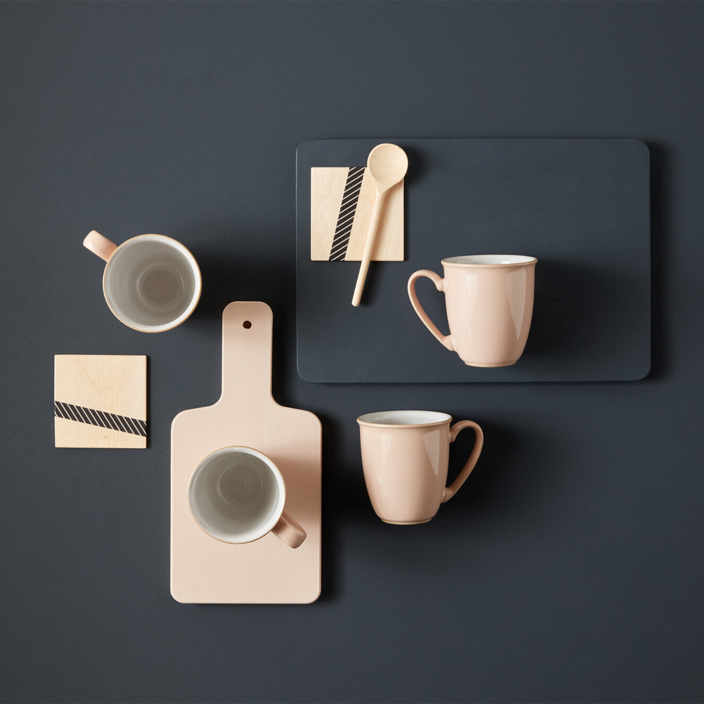 Elements Shell Peach Coffee Beaker/Mug